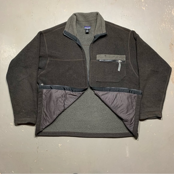 90’s Brown Patagonia Fleece Jacket - Picture 8 of 12